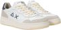 Sun68 Witte leren sneakers Big Basket stijl White Heren - Thumbnail 3