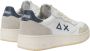 Sun68 Witte leren sneakers Big Basket stijl White Heren - Thumbnail 4