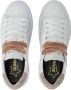 Sun68 Witte en roze leren sneakers Grace Leather White Dames - Thumbnail 5