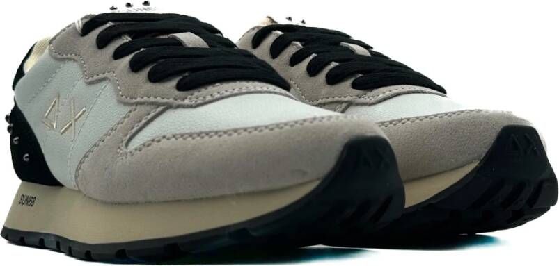 Sun68 Witte Sneakers met Studs White Dames