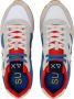 Sun68 Witte Sneakers voor Mannen Multicolor Heren - Thumbnail 6