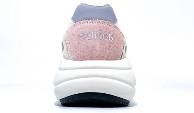 Sun68 Witte Venus Sneakers Ss24 Collectie Multicolor Dames