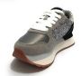 Sun68 Zilveren Damesschoenen met Glitter en Dierenprint Grijs Dames - Thumbnail 5
