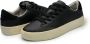 Sun68 Straat Leren Sneakers in Zwart Black Heren - Thumbnail 5