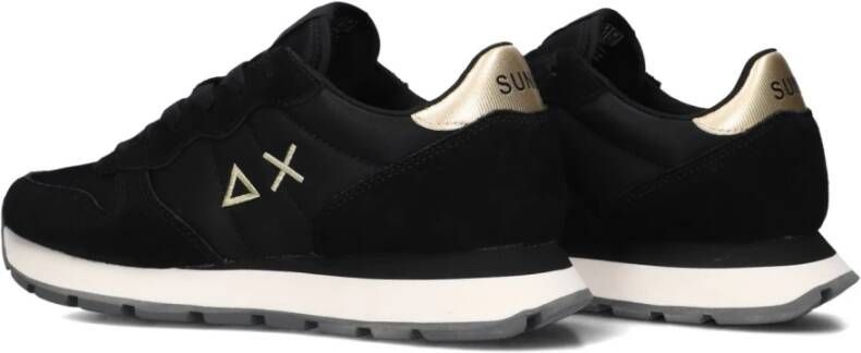 Sun68 Zwarte Nylon Sneakers voor Vrouwen