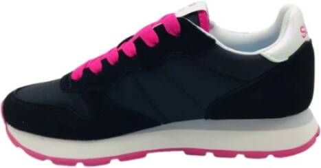 Sun68 Zwarte Sneakers Black Dames