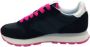 SUN68 All Nylon Solid Z35201_1162 Zwart Roze - Thumbnail 3