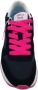 SUN68 All Nylon Solid Z35201_1162 Zwart Roze - Thumbnail 4