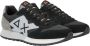 Sun68 Jaki Solid Heren Sneakers Schoenen Zwart Z44103 - Thumbnail 3