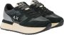 Sun68 Zwarte leren sneakers Big Stargirl Bag Black Dames - Thumbnail 3