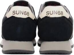 Sun68 Zwarte Sneakers voor Heren Zwart Heren