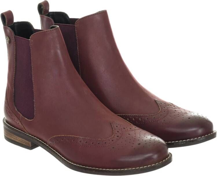 Superdry Ankle Boots Red Dames
