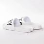 Superdry Sport Code Core Pool Slide badslippers kobaltblauw wit - Thumbnail 7
