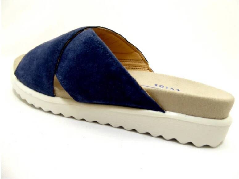 Superfit Blauwe Stijlvolle Sneakers Blue Dames