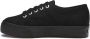 Superga Sneakers 2730-Cotu Zwart Streetwear Vrouwen - Thumbnail 4