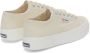 Superga Beige Platform Sneakers Beige - Thumbnail 5