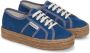 Superga Blauwe Sneakers 2730 Rope Model Blue Dames - Thumbnail 2