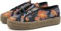 Superga Dames Blauw Marine Oranje Sneakers Multicolor Dames - Thumbnail 2