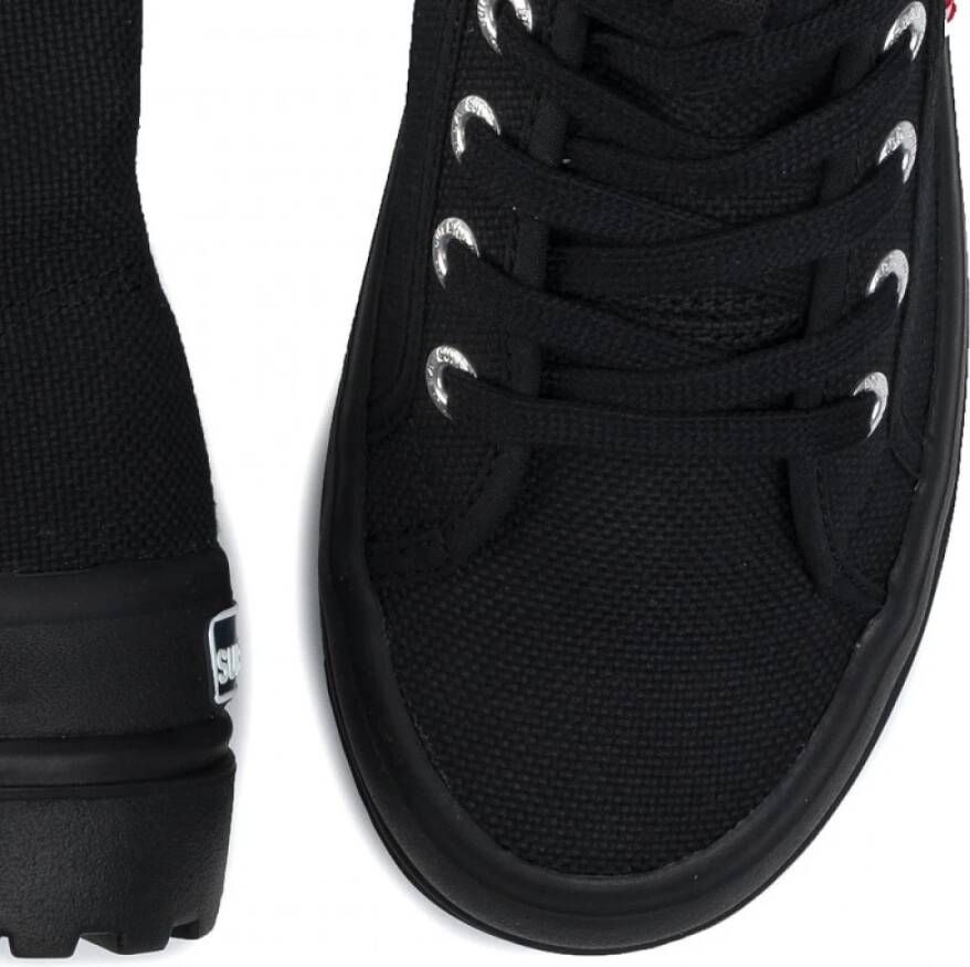 Superga Dameslaarzen 2341 Full black Zwart Dames