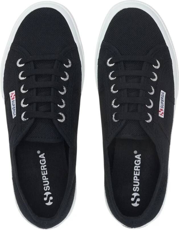 Superga Klassieke zwarte sneakers