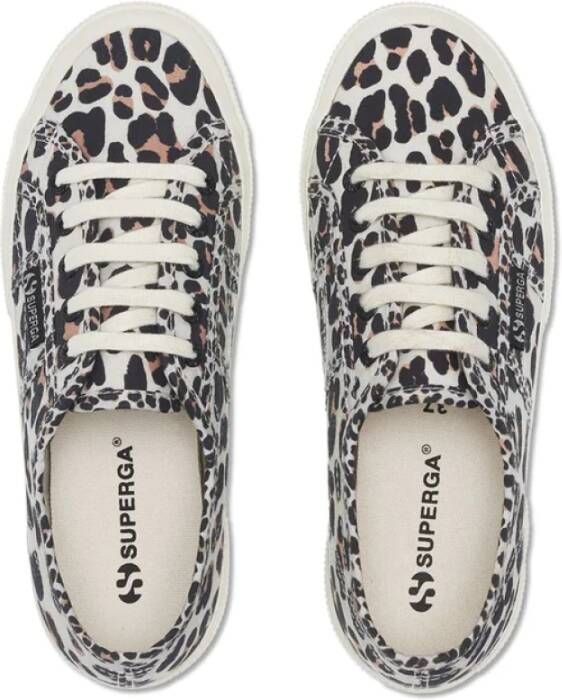 Superga Luipaardprint Sneakers