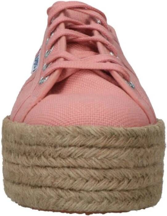 Superga Rope sneaker Roze Dames