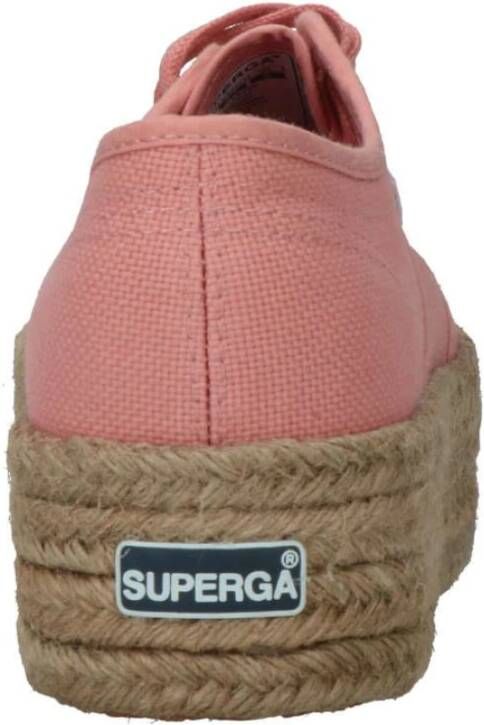Superga Rope sneaker Roze Dames