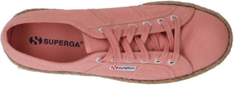 Superga Rope sneaker Roze Dames