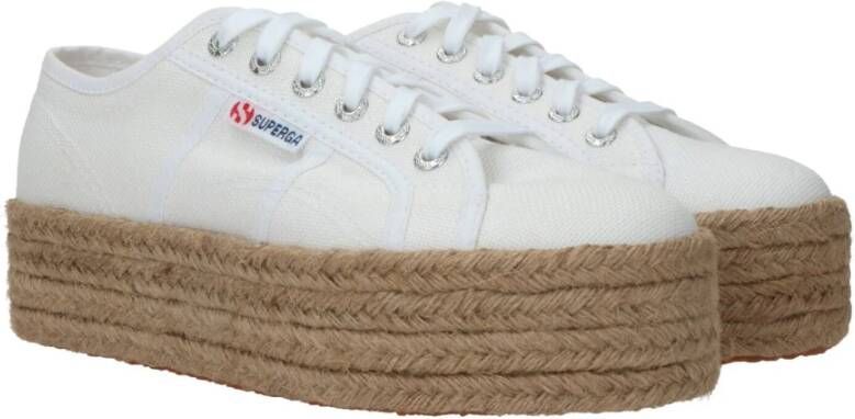 Superga Rope sneaker Wit Dames