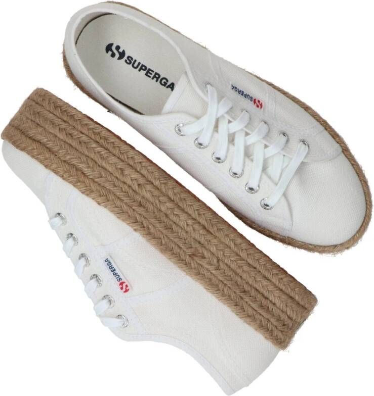 Superga Rope sneaker Wit Dames