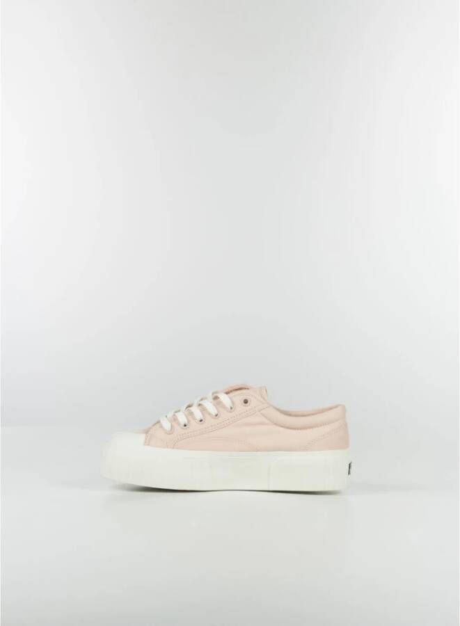 Superga Scarpa 2631 LOW Stripe Platform Roze Dames