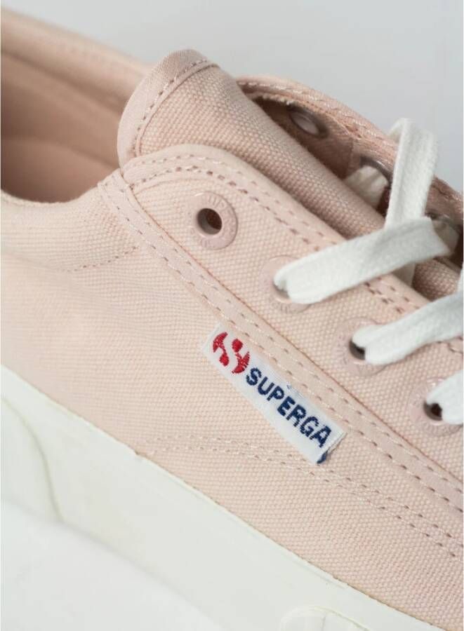 Superga Scarpa 2631 LOW Stripe Platform Roze Dames