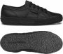 Superga Dames Sneakers 2750 Lamew Total Black Zwart - Thumbnail 8