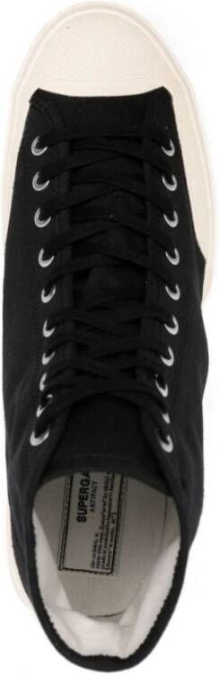 Superga Stijlvolle Sneakers voor Mannen en Vrouwen Zwart Heren
