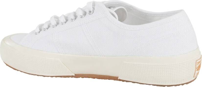 Superga Witte canvas sneakers met logo