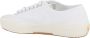 Superga Witte canvas sneakers met logo - Thumbnail 2