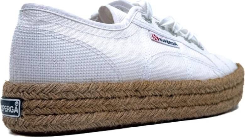 Superga Witte Rope Sneakers Lente Zomer 2024 White Dames