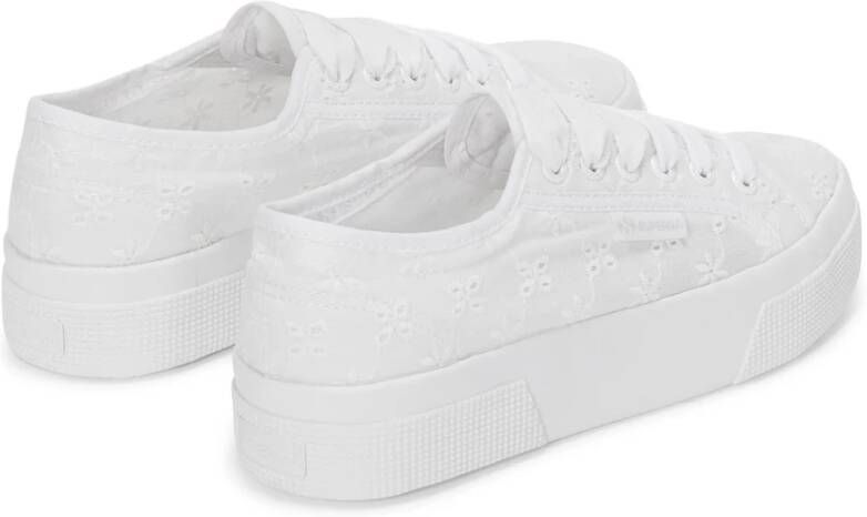 Superga Witte Sneakers Model 2740 White Dames