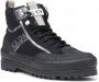 Superga Zwarte Stoffen Sneakers Herfst Winter Collectie Black Dames - Thumbnail 2