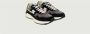 S.w.c. Stepney Workers Club Amiel S-Strike Suede Mix Sneakers Zwart Heren - Thumbnail 3