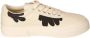 S.w.c. Stepney Workers Club Canvas Sneaker met Shroom Hands Print Beige - Thumbnail 11