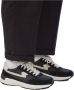 S.w.c. Stepney Workers Club Suede Mix Strike Modello Sneakers Black - Thumbnail 3