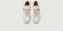 S.w.c. Stepney Workers Club Stepney Workers Club Pearl Strike Leather Sneakers White Green Beige Heren - Thumbnail 10