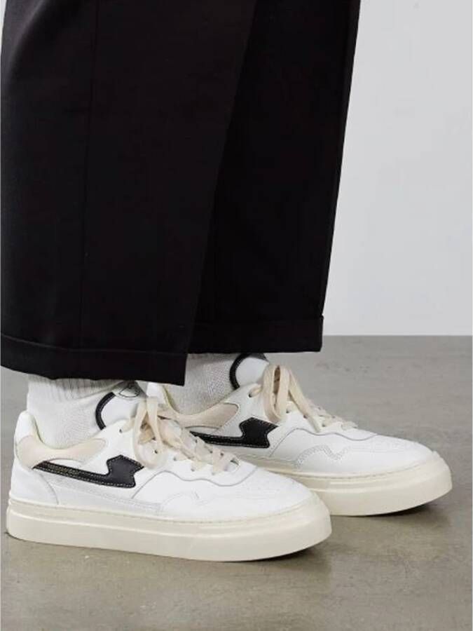 S.w.c. Stepney Workers Club Pearl S-Strike Sneakers Wit Heren