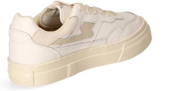 S.w.c. Stepney Workers Club Pearl S-Strike Suède Sneaker Beige Dames