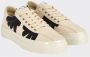 S.w.c. Stepney Workers Club Canvas Sneaker met Shroom Hands Print Beige Dames - Thumbnail 5