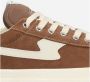 S.w.c. Stepney Workers Club Dellow S-Strike Suede Tan White Sneakers Brown Heren - Thumbnail 7