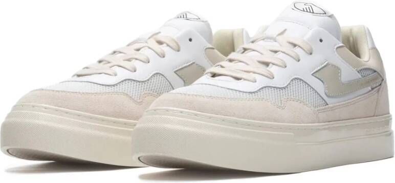 S.w.c. Stepney Workers Club Suede Mix Sneakers met Lamella Tread Multicolor Heren