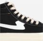 S.w.c. Stepney Workers Club Varden S-Strike Canvas Sneakers Black - Thumbnail 8