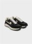 S.w.c. Stepney Workers Club Suede Mix Strike Sneakers Black Heren - Thumbnail 5